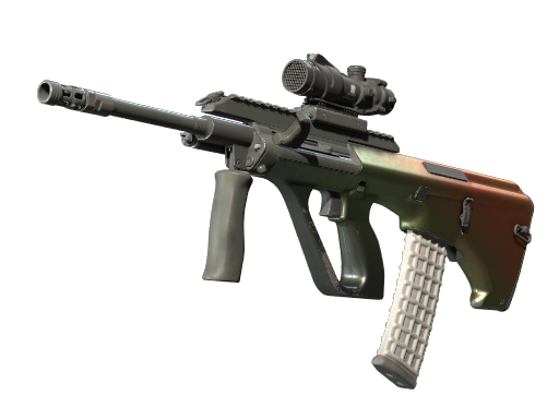 Buy CS2 rifle AUG | Amber Fade (Well-Worn) skin
