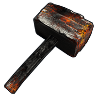 Buy Rust weapon Scorched Hammer skin