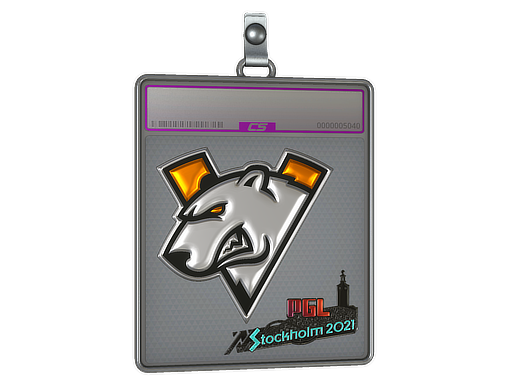 Buy CS2 charm Sticker Slab | Virtus.Pro (Foil) | Stockholm 2021 skin