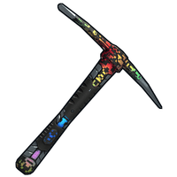 Buy Rust weapon Pixel Decay Pickaxe skin