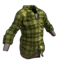 Buy Rust collared shirt Green Lumberjack skin