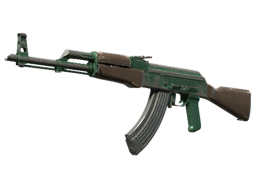 Buy CS2 rifle AK-47 | Wintergreen (Battle-Scarred) skin
