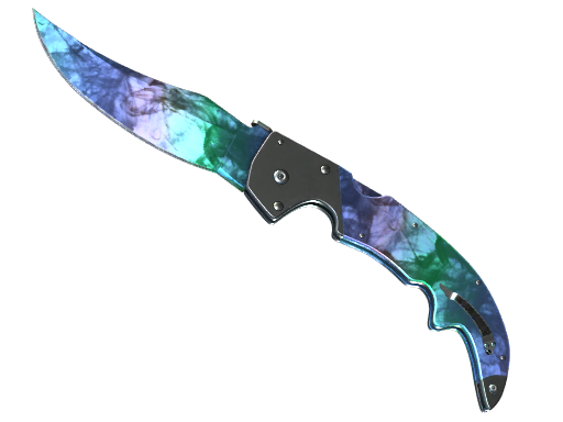 Buy CS2 knife ★ StatTrak™ Falchion Knife | Gamma Doppler (Factory New) skin