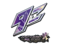 Buy CS2 sticker Sticker | 9z Team (Holo) | Antwerp 2022 skin