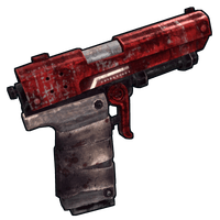 Buy Rust weapon Red Shine Pistol skin