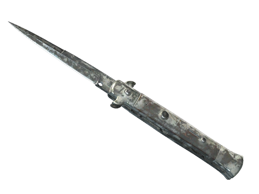 Buy CS2 knife ★ StatTrak™ Stiletto Knife | Urban Masked (Battle-Scarred) skin
