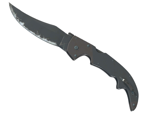Buy CS2 knife ★ Falchion Knife | Night (Well-Worn) skin