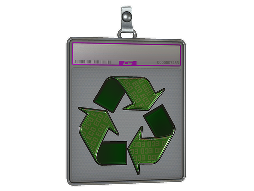 Buy CS2 charm Sticker Slab | On An Eco (Foil) skin