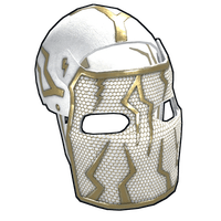 Buy Rust armor Thundergold Facemask skin