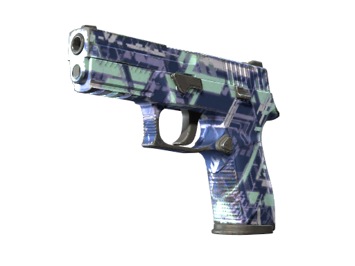 Buy CS2 pistol Souvenir P250 | Digital Architect (Well-Worn) skin