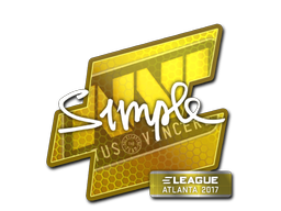 Buy CS2 sticker Sticker | s1mple | Atlanta 2017 skin