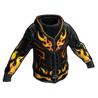 Buy Rust clothing OVERHEAT Hoodie skin