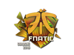 Buy CS2 sticker Sticker | Fnatic (Holo) | Cologne 2016 skin