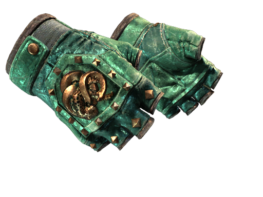 Buy CS2 gloves ★ Broken Fang Gloves | Jade (Battle-Scarred) skin