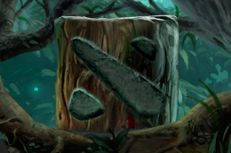 Buy Dota 2 hud skin Autographed Elder Bark skin