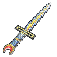 Buy Rust salvaged sword Zap Slasher skin