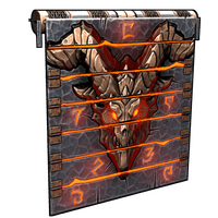 Buy Rust misc Molten Visage Garage Door skin