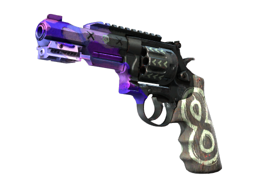 Buy CS2 pistol StatTrak™ R8 Revolver | Crazy 8 (Minimal Wear) skin