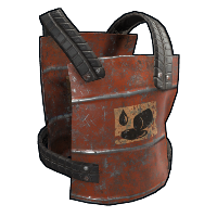 Buy Rust metal torso plate Oil Barrel Chest Plate skin