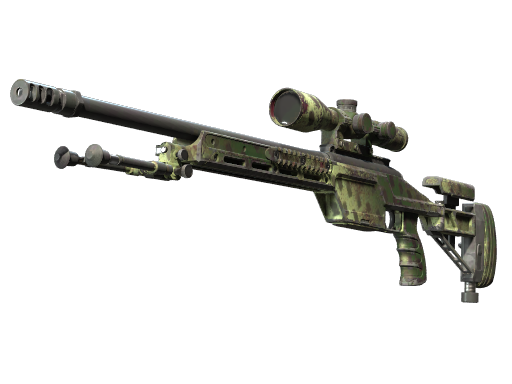 Buy CS2 sniper rifle SSG 08 | Lichen Dashed (Field-Tested) skin