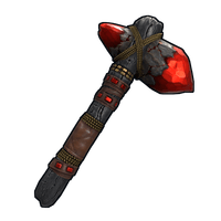 Buy Rust weapon Ruby Hatchet skin