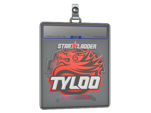 Buy CS2 charm Sticker Slab | Tyloo | Berlin 2019 skin