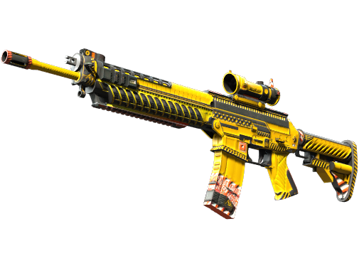 Buy CS2 rifle SG 553 | Hazard Pay (Minimal Wear) skin