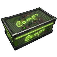 Buy Rust large wooden box Neon Comps Storage skin