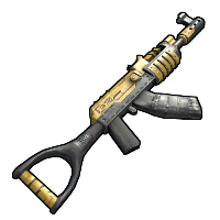 Buy Rust ak47u Agony Yellow skin