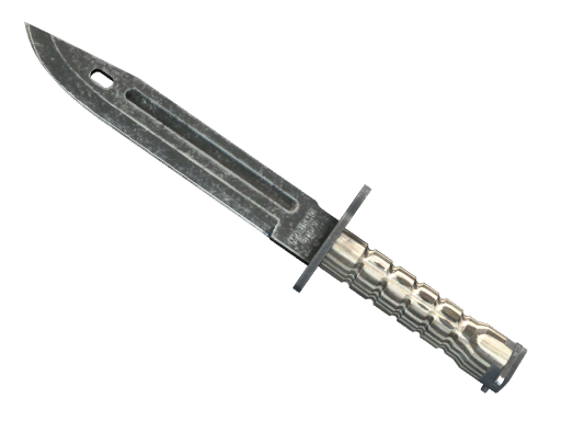 Buy CS2 knife ★ StatTrak™ Bayonet | Black Laminate (Minimal Wear) skin