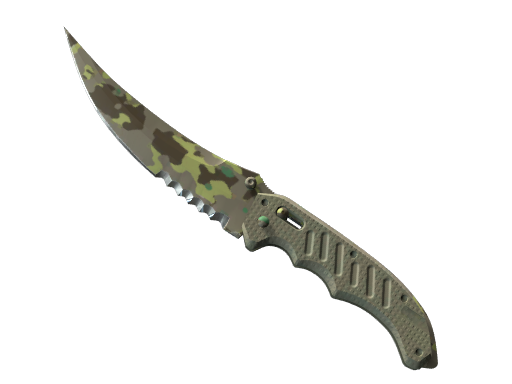 Buy CS2 knife ★ Flip Knife | Boreal Forest (Minimal Wear) skin