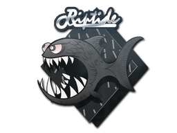 Buy CS2 sticker Sticker | Black Jaggyfish skin