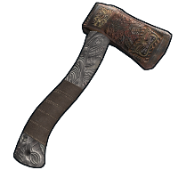 Buy Rust hatchet Polynesian War Axe skin
