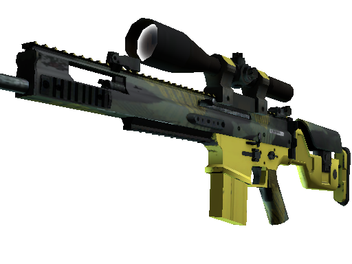 Buy CS2 sniper rifle SCAR-20 | Jungle Slipstream (Minimal Wear) skin