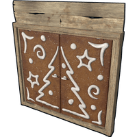 Buy Rust misc Ginger Bread Wooden Double Door skin