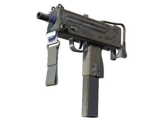 Buy CS2 smg MAC-10 | Storm Camo (Battle-Scarred) skin