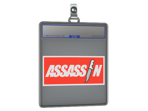 Buy CS2 charm Sticker Slab | Assassin skin