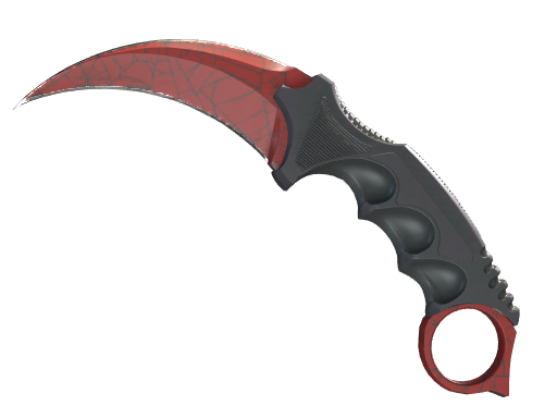Buy CS2 knife ★ StatTrak™ Karambit | Crimson Web (Minimal Wear) skin