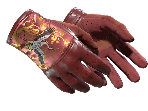 Buy CS2 gloves ★ Driver Gloves | Brocade Crane (Minimal Wear) skin