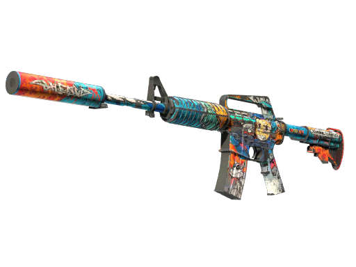 Buy CS2 rifle M4A1-S | Player Two (Battle-Scarred) skin