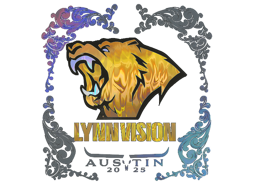 Buy CS2 sticker Sticker | Lynn Vision (Holo) | Austin 2025 skin