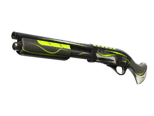 Buy CS2 shotgun StatTrak™ Sawed-Off | Limelight (Battle-Scarred) skin