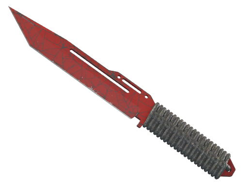 Buy CS2 knife ★ StatTrak™ Paracord Knife | Crimson Web (Well-Worn) skin