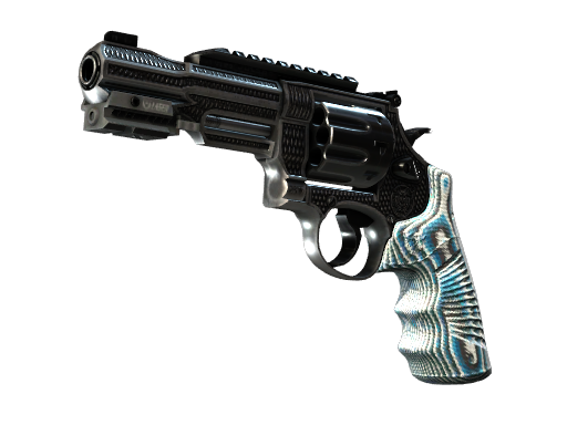 Buy CS2 pistol StatTrak™ R8 Revolver | Grip (Well-Worn) skin