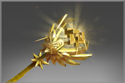 Buy Dota 2 wearable Golden Staff of Perplex skin