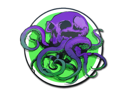 Buy CS2 sticker Sticker | Toxic Tentaskull skin