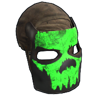 Buy Rust metal facemask Glowing Skull skin