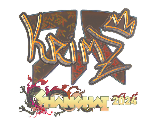 Buy CS2 sticker Sticker | KRIMZ (Holo) | Shanghai 2024 skin