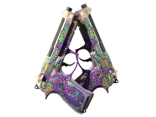 Buy CS2 pistol StatTrak™ Dual Berettas | Flora Carnivora (Factory New) skin