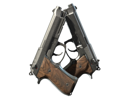 Buy CS2 pistol StatTrak™ Dual Berettas | Retribution (Factory New) skin